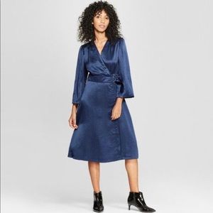 Prologue Navy Midi Dress
